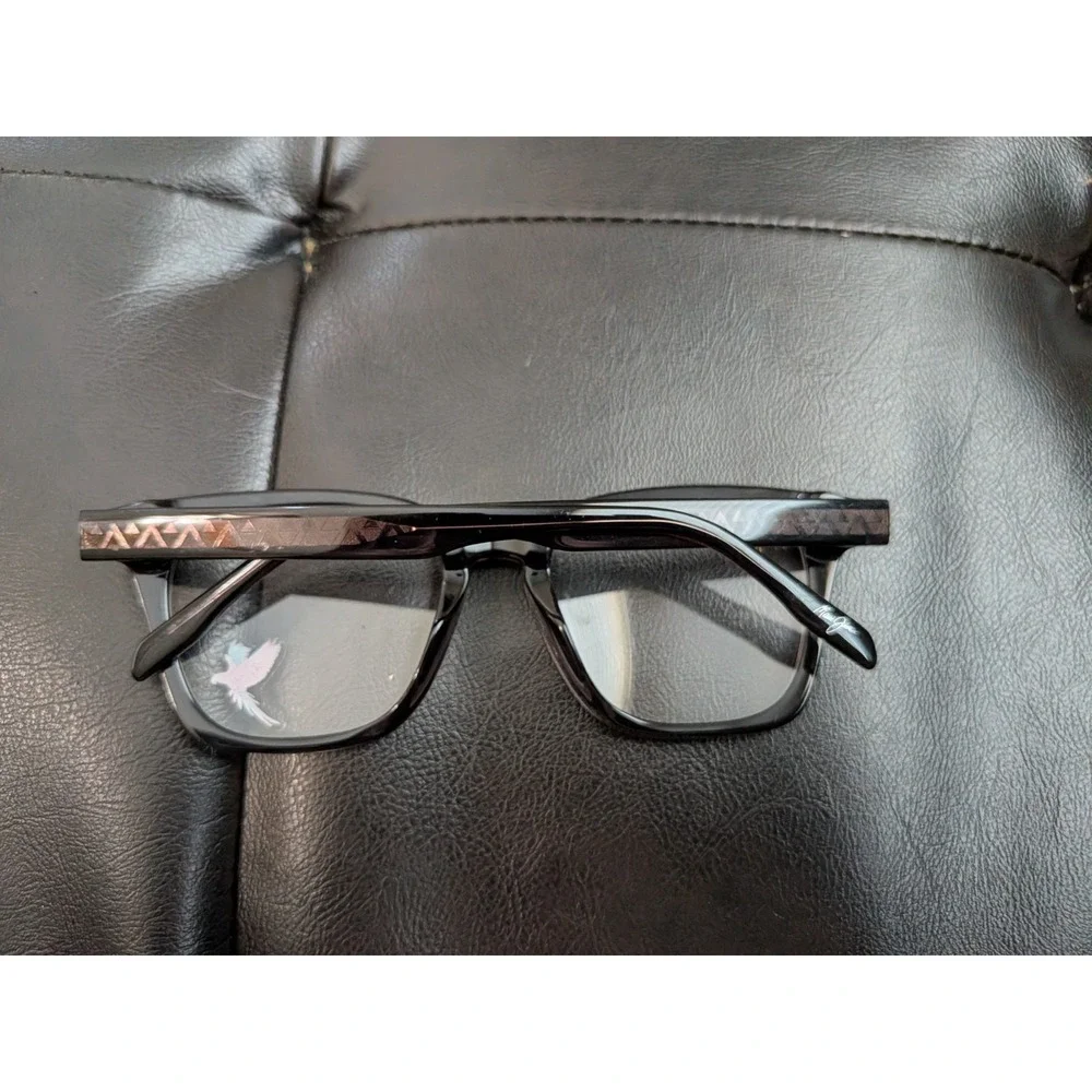 Maui Jim MJO2121-11 Crystal Gray Acetate Unisex Eyeglasses 51mm